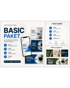 Grafik Tasarım Hizmeti &ndash; Basic Paket