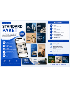 Profesyonel Grafik Tasarım &ndash; Standard Paket